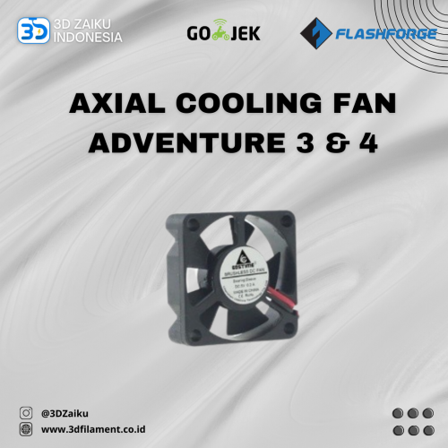 Original Flashforge Adventurer 3 & 4 Axial Cooling Fan Extruder Hotend